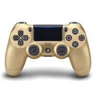 Controle Compatípavel Com Ps4 Dualshock 4 Joystick Sem Fio Bluetooth Dourado