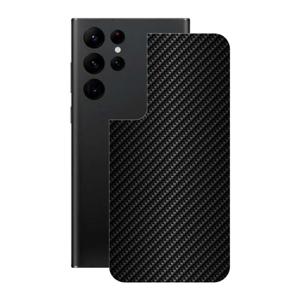 Película Galaxy S22 Ultra-traseira Fibra Carbono, Preta - Gshield