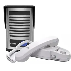 Porteiro Eletrônico P20 Alumínio Agl Branco