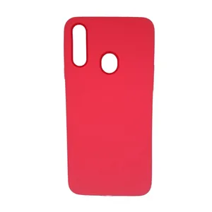 Capa De Celular Samsung Galaxy A20s Ante Queda Flexível Mole Cor:rosa
