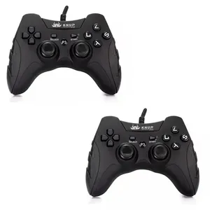 Kit 2 Controles Joystick P3 Kp-4040 Compatível Com P3 PC Android E Smartphone