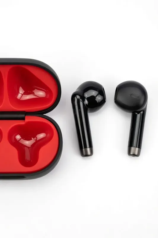 Fone De Ouvido Bluetooth Preto Esportivo Com Bateria 6 Horas