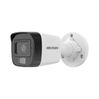 Câmera De Segurança Ip Bullet 2mp Com Áudio E Visão Noturna Hikvision Ds-2cd1021g2-liu 2.8mm