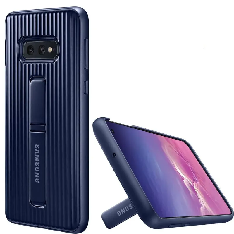 Capa Samsung Protective Standing Galaxy S10e Tela: 5.8 Polegadas 5.8 Pol G970 - Azul.