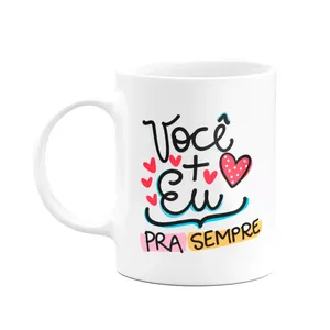 Caneca Flork Namorados - Te Amo Mais Que Você Ronca
