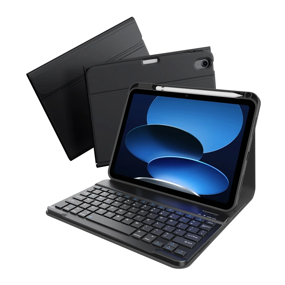 Capa Teclado Type Case Para Ipad 10 10.9 Pol. Kb16-100-c