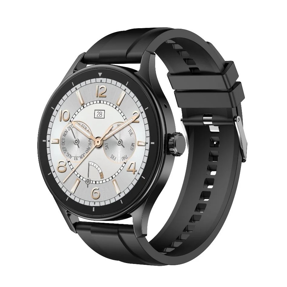 Smartwatch Bluetooth 1.52” S30 Preto Pulseira Silicone Fotola