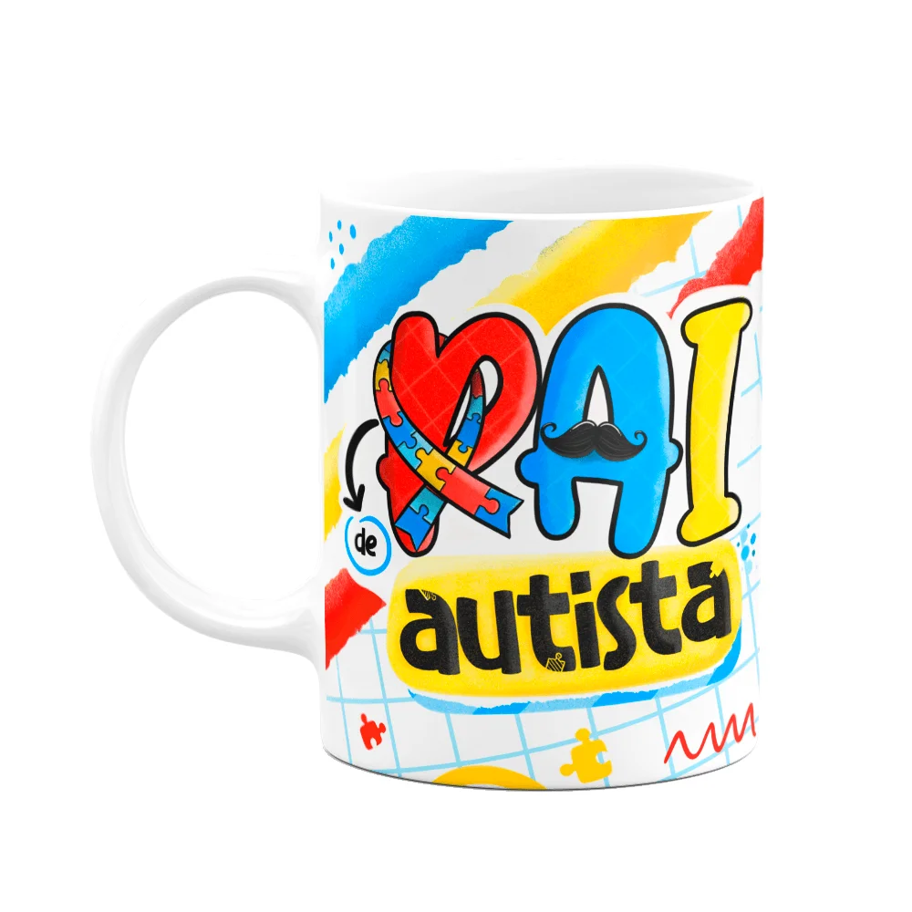 Caneca Dos Pais - Pai De Autista