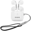 Fone De Ouvido Sem Fio Aiwa Awtwsg100w Bluetooth Tws Microfone Integrado Bateria Longa Duração Branco
