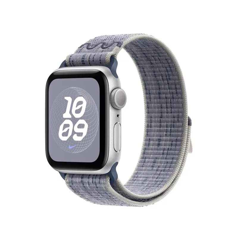 Pulseira Apple Watch Loop Esportiva Nike 40 Mm, Cinza-azul