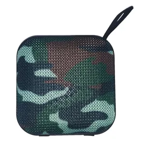 Caixa De Som Exbom Bluetooth Fm Usb Micro Sd 3w - T5 - Camuflado