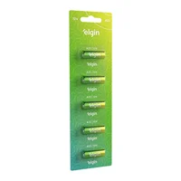 Bateria Alcalina Elgin A23 Blister Com 5 Unidades.