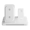 Estação Carregamento Sem Fio 3 Em 1 Pisen Xy-c56w Branco