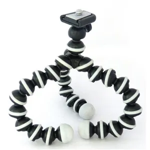 Tripé Articulável Octopus Pequeno + Adaptador Gopro E Similares
