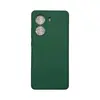Capa Xiaomi Poco X7 Pró Silicone Aveludada Protege Câmera Colorida Capinha Anti Impacto Poco X7 Pró:verde Escuro