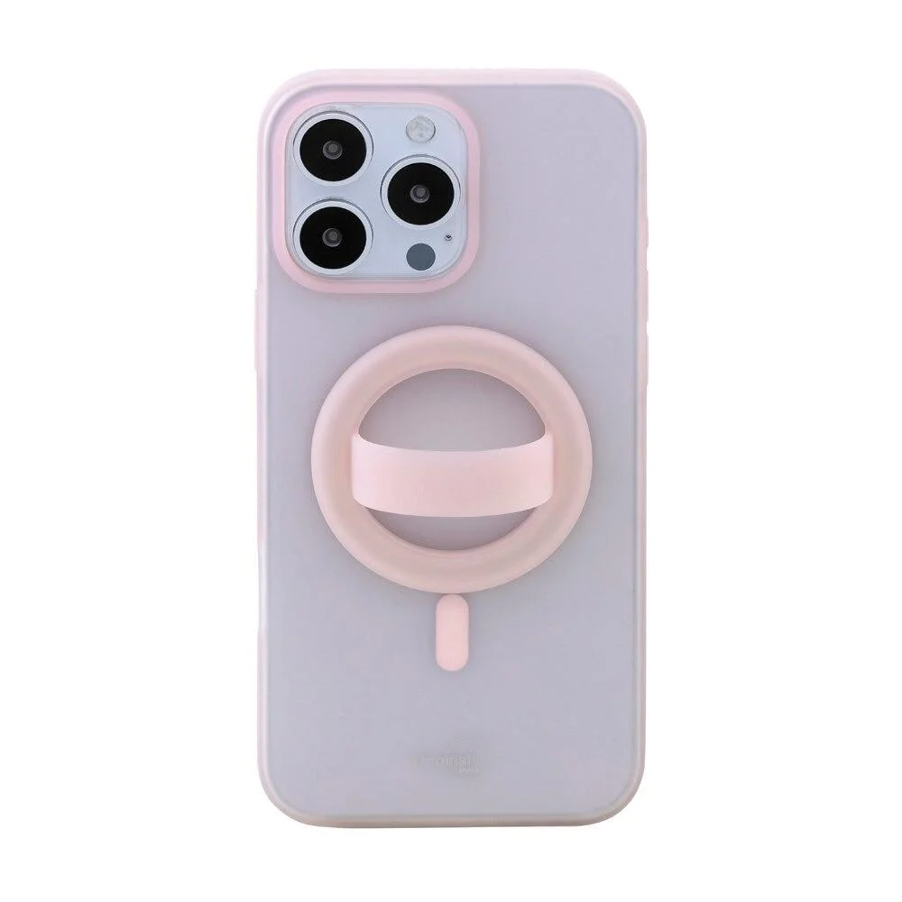 Capa Iphone 16 Pro, Iplace, Ring Rosa