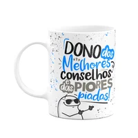 Caneca Flork Pais - Melhores Conselhos, Piores Piadas! 325ml