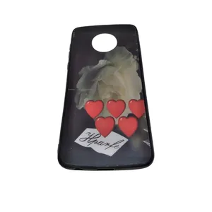 Capa Capinha Moto G6 Plus Tv Xt1926 Botao De Rosas Coracoes