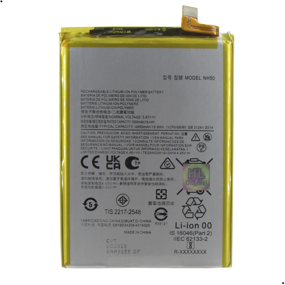 Bateria Nh50 Compatível Com Moto G22 G53 E13 E32 G13 E32s
