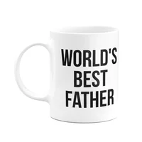 Caneca WorldPolegadass Best Father - The Office - Branca