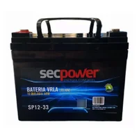 Bateria Selada Vrla 12v 33ah Sp 12-33 Secpower