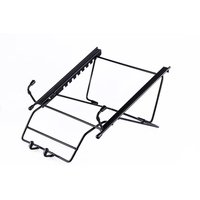Suporte Ergonômico para Notebook Reliza, Suspenso, com Suporte para Smartphone, Aço, Preto - 011867