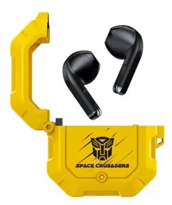 Fones De Ouvido Sem Fio Para Jogos Transformers Tf-t12 Tws Yellow
