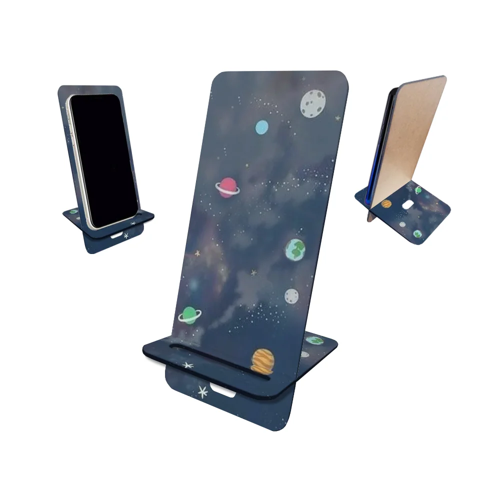 Porta Celular Mdf, Espaço Real Planetas Lindo