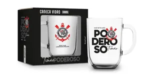 Caneca Vidro Toronto Times 300ml - Flamengo
