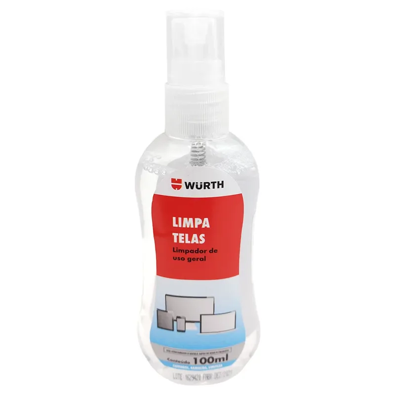Limpa Telas para Smartphone Wurth, 100ml - 0890150201