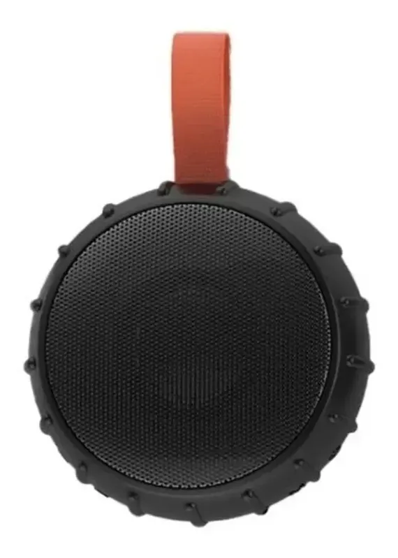 Caixa De Som Bluetooth Portátil Usb Prova D'água Cor Preto