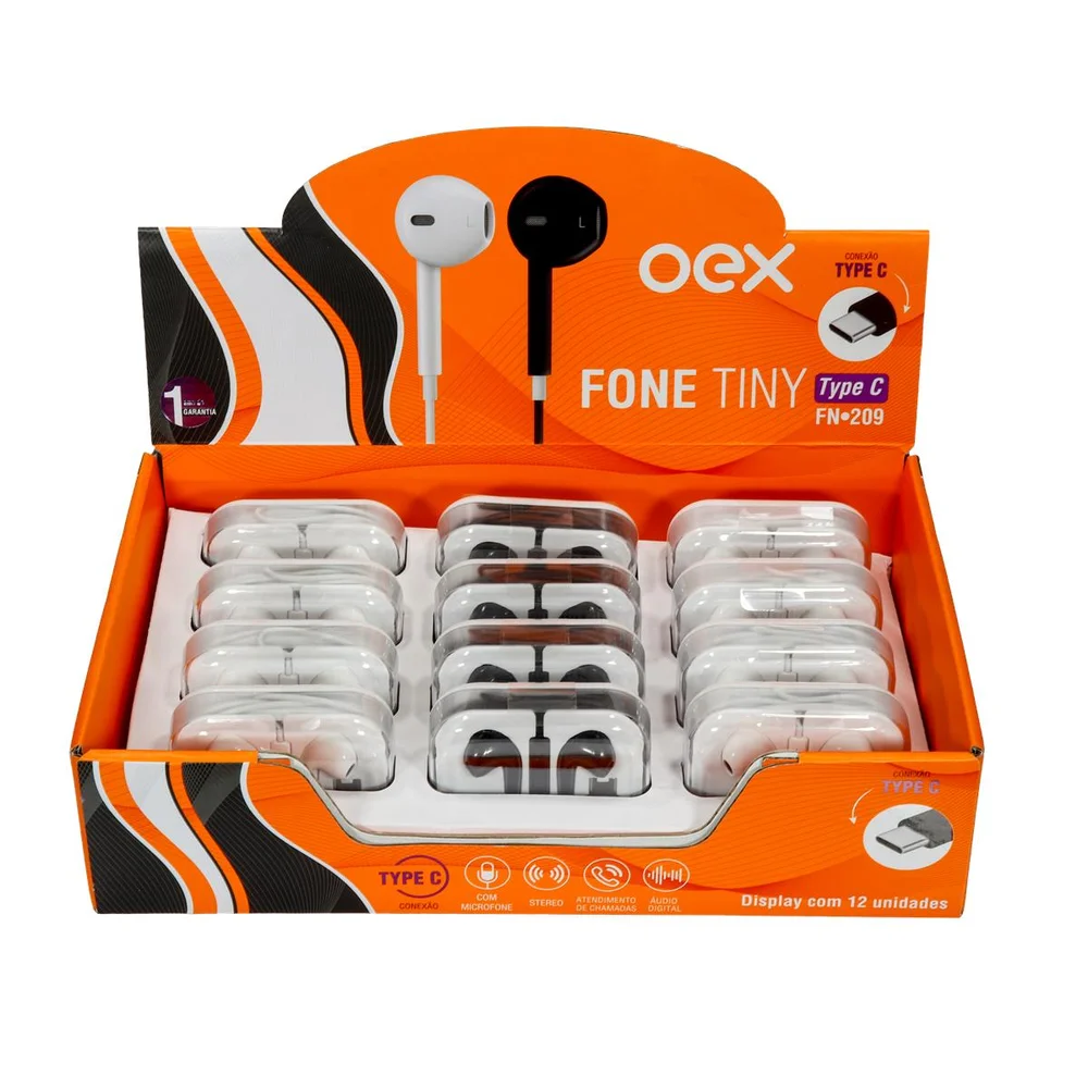 Fone Oex Tiny FN209 Display 12 Un