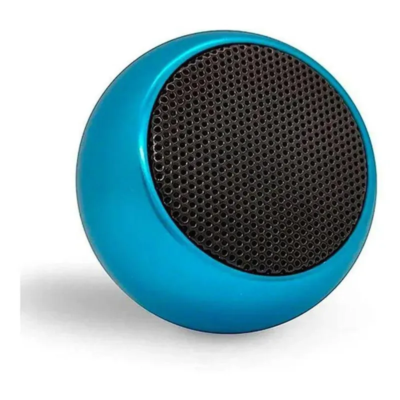 Caixinha Caixa Som Bluetooth Mini Super Premium - Azul