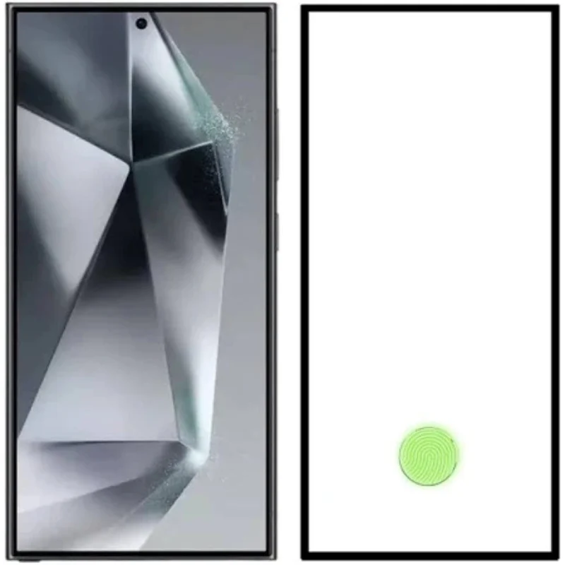 Película Vidro Temperado 3d Compatível Para Smartphone Samsung Galaxy S23 Plus Com Furo