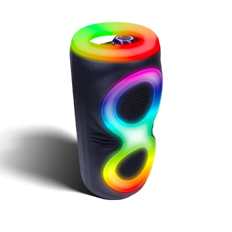 Caixa De Som Bluetooh LED RGB Usb Fm Tws 50w Xtrad Xdg-148
