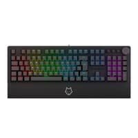 Teclado Mecânico Gamer Husky Anchorage Full Size, RGB, Switch Gateron EF Brown, ABNT2, Preto - HTG200PTMA