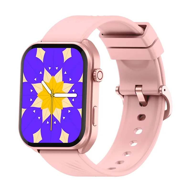 Relógio Smartwatch Peje Zl81s Chamada Bt Android/ios Rosa