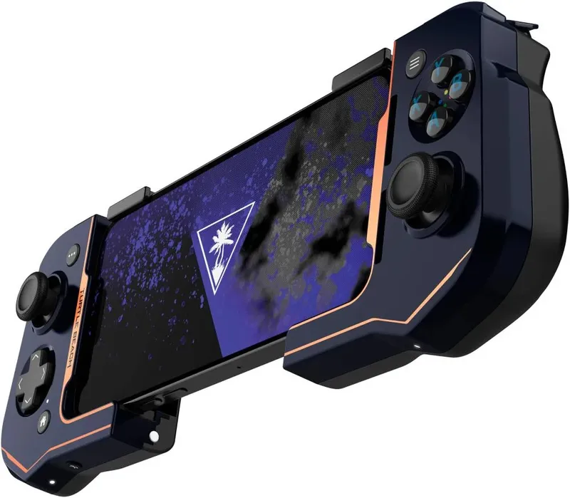 Turtle Beach - Controle Bluetooth De Viode Game De Jogo Atom Ios Para Telefones Apple - Azul Cobalto-tbs-0768-05