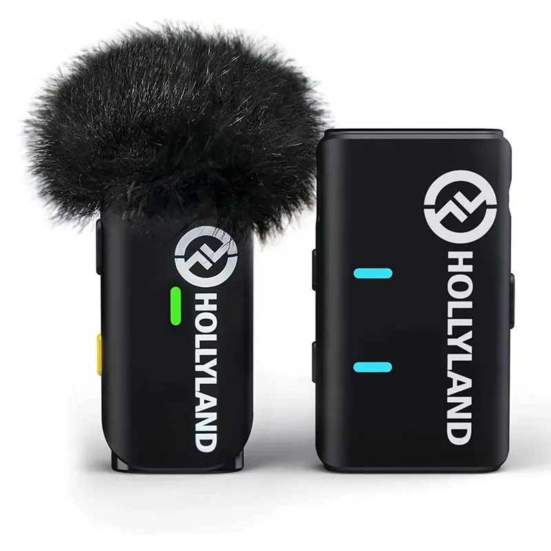 Sistema de Microfone Lapela Sem Fio Hollyland Lark M1, Preto