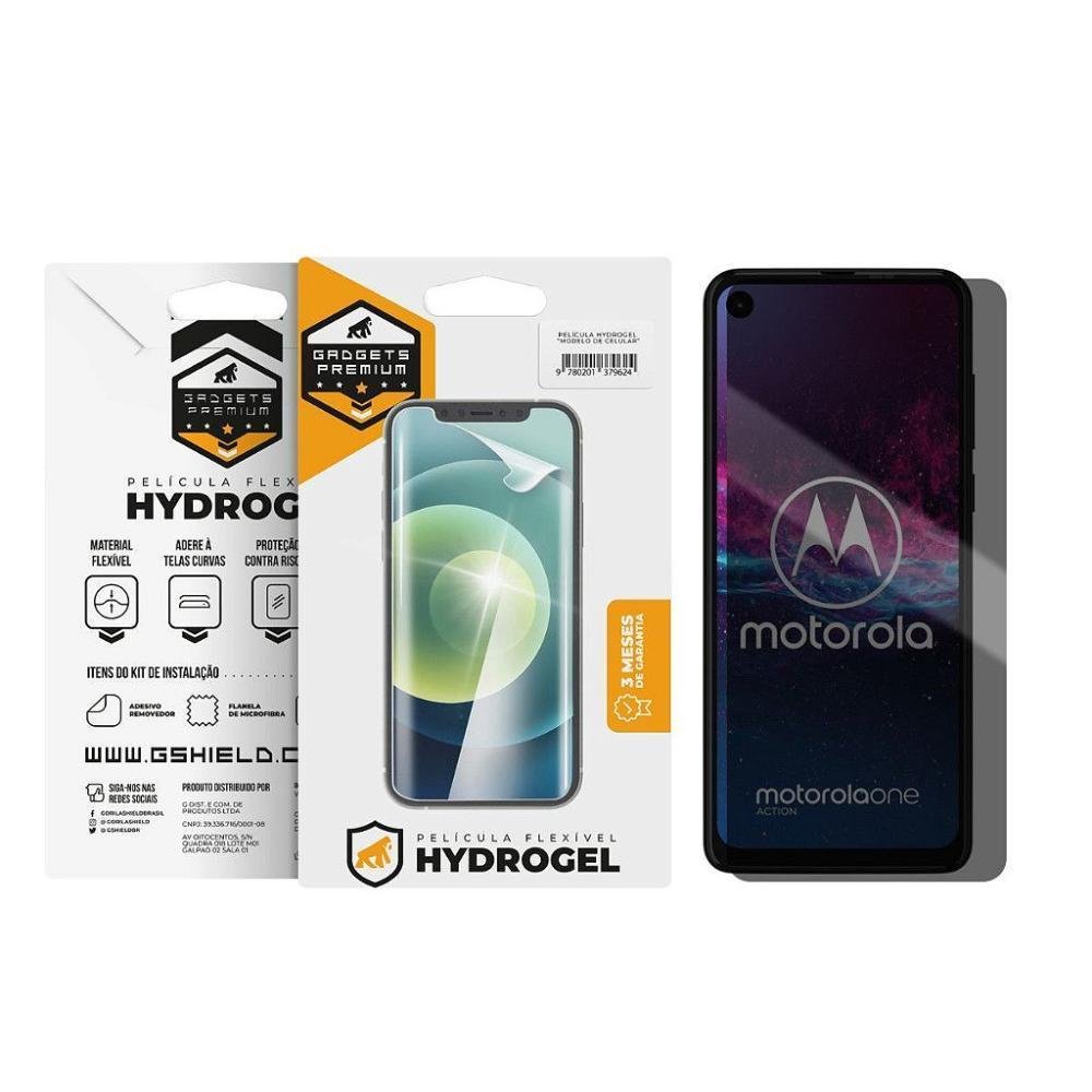 Película Gshield Para Motorola Moto Edge, Privacidade Hydrogel