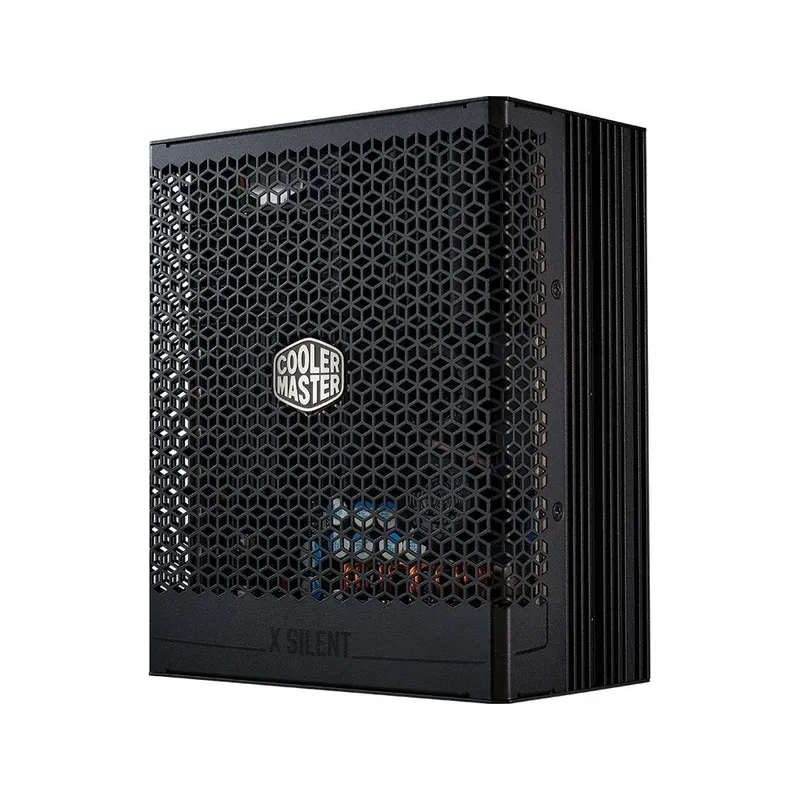 Fonte Cooler Master X Silent Edge Platinum 850, 850W, 80 Plus Platinum, PFC Ativo, Sem Cabo, Preto - MPS-8501-AFAP-BBR