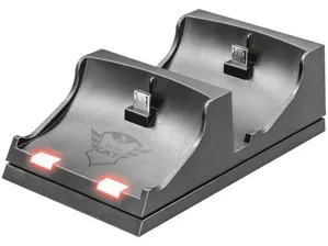 Carregador Trust para DualShock 4 GXT 235, Duo Charge Dock