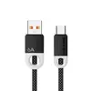 Cabo Usb Para Usb C Carregador Turbo 6a 66W Preto 2m
