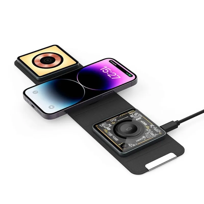 Carregador Por Indução 3 Em 1, Wireless, Sem Fio, Future