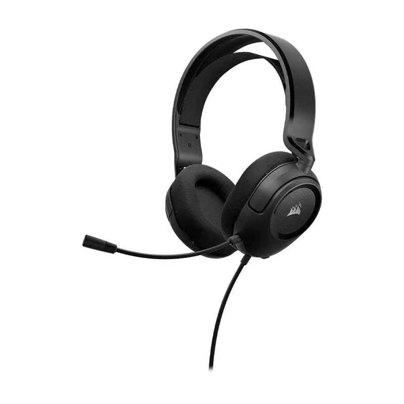Headset Gamer Corsair HS35 V2, Neodímio de 50mm, Com Microfone, Para PC, Mac, Consoles e Celulares, Preto - CA-9011377-NA