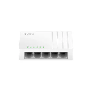 Switch Cudy De Mesa 5 Portas 10/100mbps Branco Fs105d V3.0
