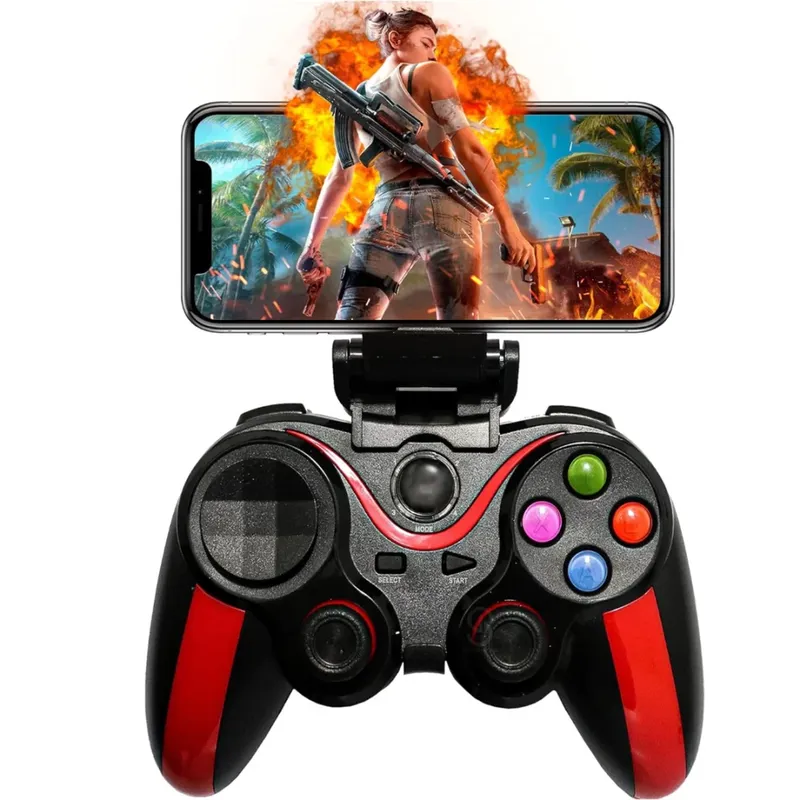 Controle Gamepad Bluetooth Compatível Android Ios PC
