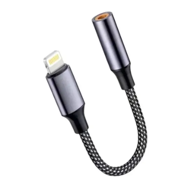 Adaptador De Áudio Lightning Para P2 - Tomate Mcb-036