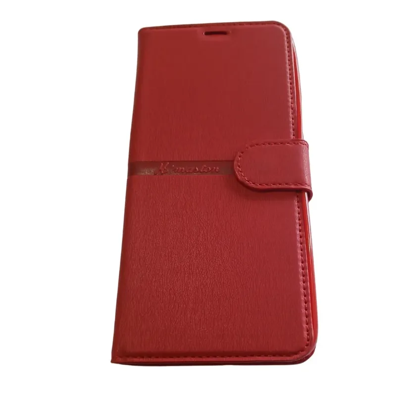 Capa Carteira Moto G 5g Plus Capinha Carteira Moto One 5g Porta Cartão E Suporte Cor:vermelho
