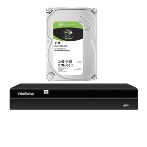 Kit Nvr Intelbras, Nvd 1408 + HD 1TB, Purple